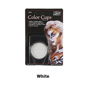 Mehron Color Cups FX Makeup White (CCC-W)  