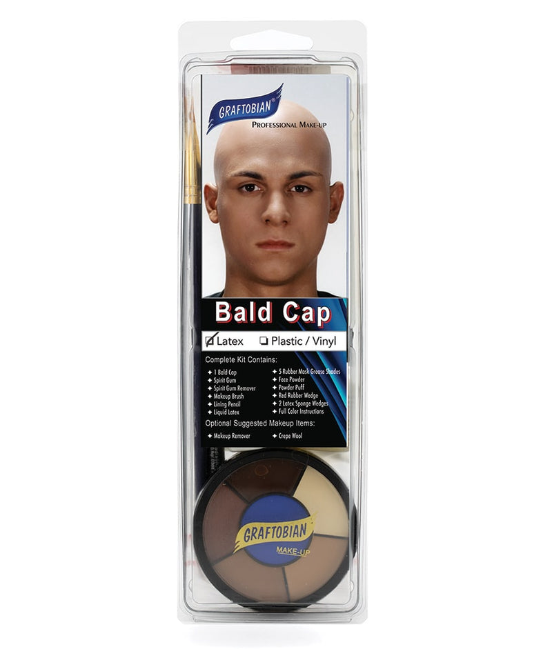 Graftobian Complete Bald Cap Makeup Kit