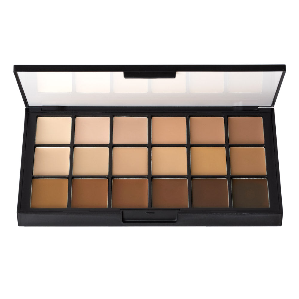 Ben Nye Matte HD Foundation Palette - 18 Colors