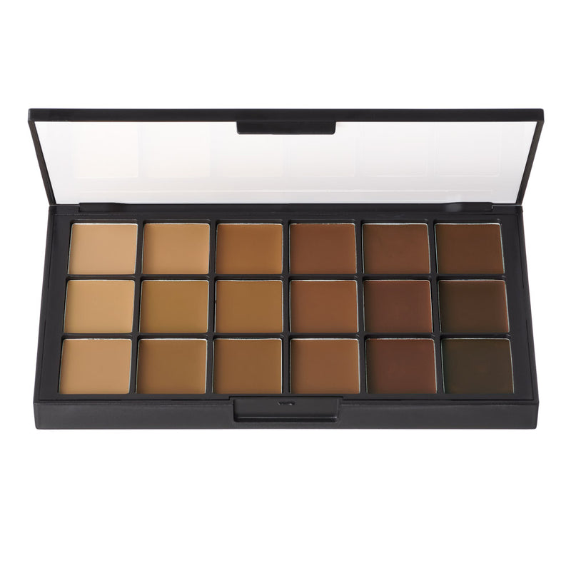 Ben Nye Matte HD Foundation Palette - 18 Colors