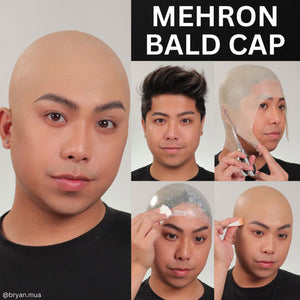 Mehron Bald Cap Premium Makeup Kit