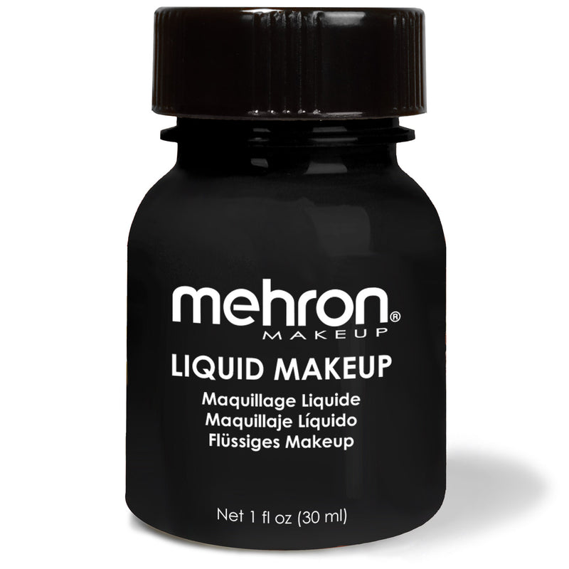 Mehron Liquid Makeup for Face Body and Hair