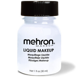 Mehron Liquid Makeup for Face Body and Hair