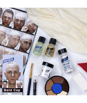 Graftobian Complete Bald Cap Makeup Kit