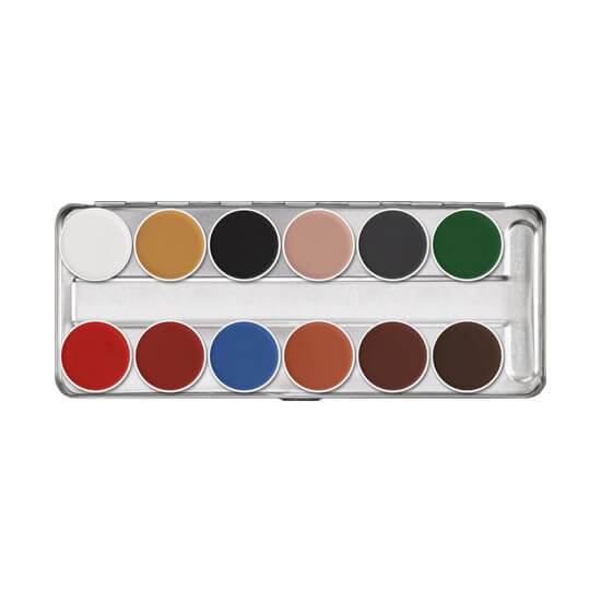 alt Kryolan Aquacolor Palette 12 Colors B