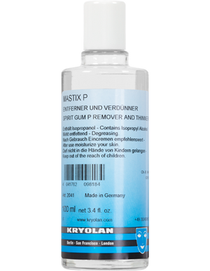 alt Kryolan Spirit Gum Mastix P Remover and Thinner 100 ml (2041) 