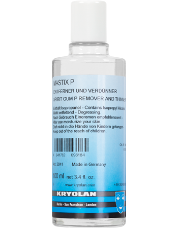 alt Kryolan Spirit Gum Mastix P Remover and Thinner 100 ml (2041) 
