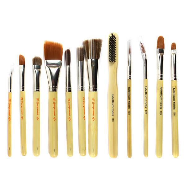 alt Bdellium Tools SFX 12pc. Brush Set with Double Pouch 