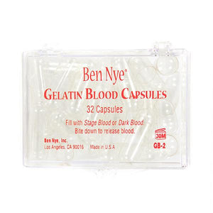 alt Ben Nye Gelatin Blood Capsules (Empty) 