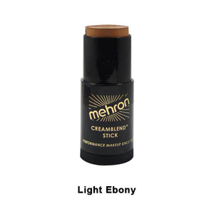 alt Mehron CreamBlend Stick Light Ebony (400-LE)