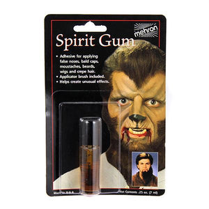 alt Mehron Spirit Gum Liquid Adhesive 0.125oz. w/brush (118AC)