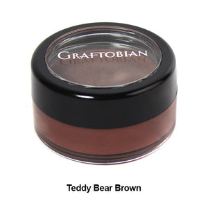 alt Graftobian Dish Of Face Paint 1/4oz Teddy Bear Brown (99001)