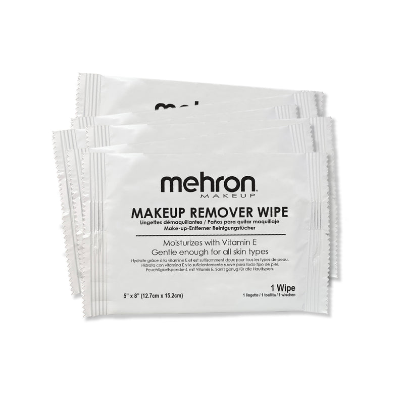 Mehron Makeup Remover Cloth - 6 Pack
