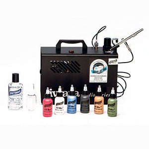 alt Graftobian Single Brush Airbrush System - F/X Aire™ Primary Shades (20098P)