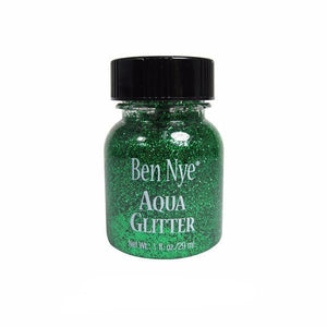 alt Ben Nye Aqua Glitter Neon Green AG8