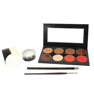 alt Mehron Mini-Pro Student Makeup Kit Medium Dark/Dark (KMP-ND)