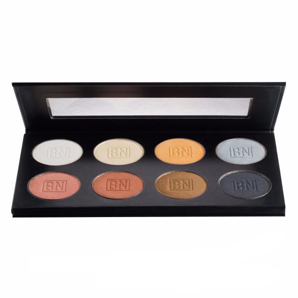 alt Ben Nye Lumiere Metallic Shadow Palette 8-color 