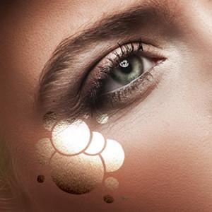 alt European Body Art - Airbrush Makeup Stencils Bubbles (FA0058)
