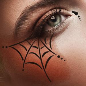 alt European Body Art - Airbrush Makeup Stencils Web (FA0049)