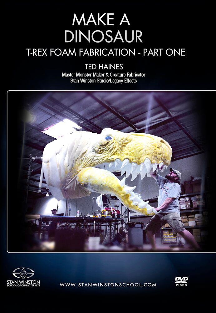 alt Stan Winston Studios | Make a Dinosaur - T-Rex Foam Fabrication Part 1