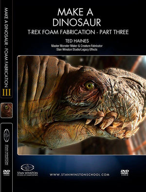 alt Stan Winston Studios | Make a Dinosaur - T-Rex Foam Fabrication Part 3