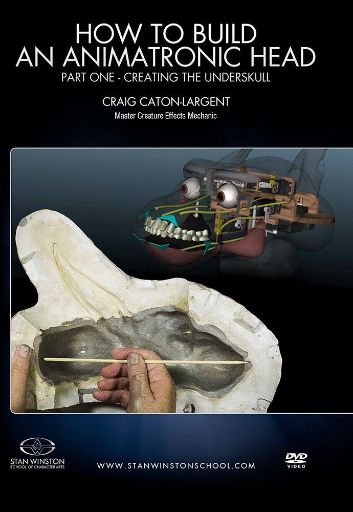 alt Stan Winston Studios | How to Build an Animatronic Head Part 1 - Creating the Mechanical Underskull
