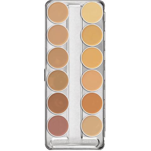 alt Kryolan Dermacolor Camouflage Creme Palette 12 Colors - (A) 