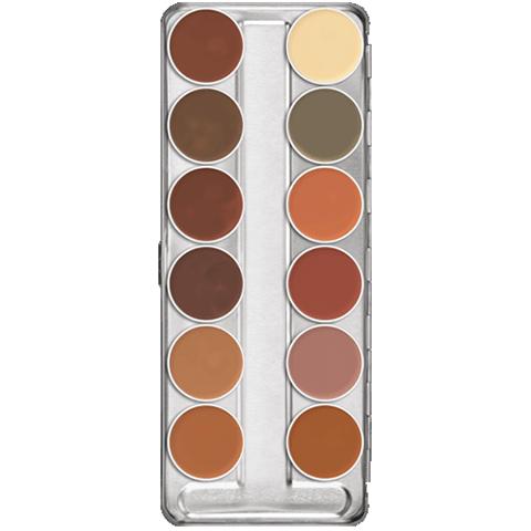 alt Kryolan Dermacolor Camouflage Creme Palette 12 Colors - (B) 