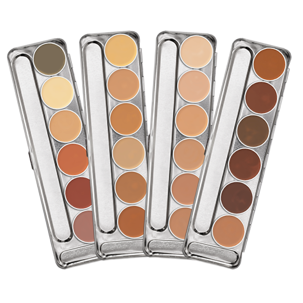 alt Kryolan Dermacolor Camouflage Creme Palette 6 Colors 