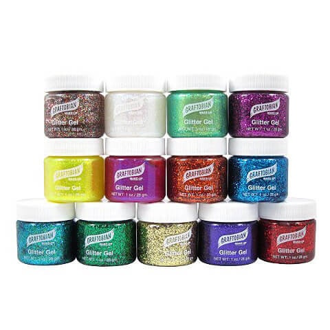 alt Graftobian Glitter Gel For Skin 1oz. 