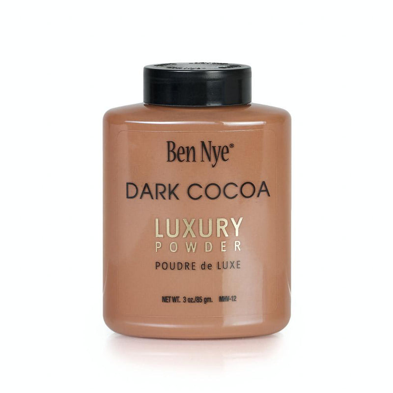 alt Ben Nye Dark Cocoa Mojave Luxury Powder 3.0oz LARGE Shaker