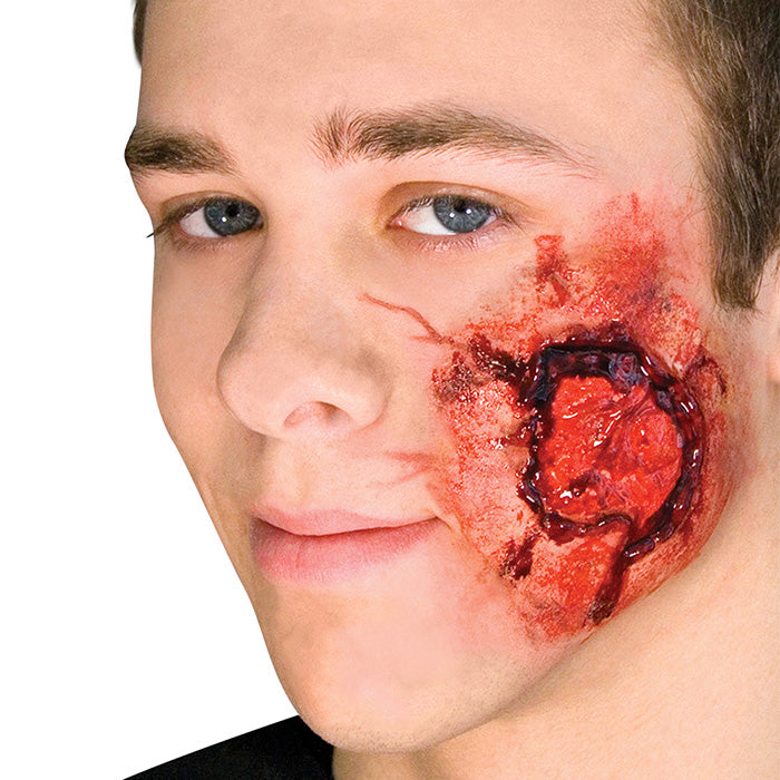 Woochie Latex Open Wound with Muscle Tissue Prosthetic