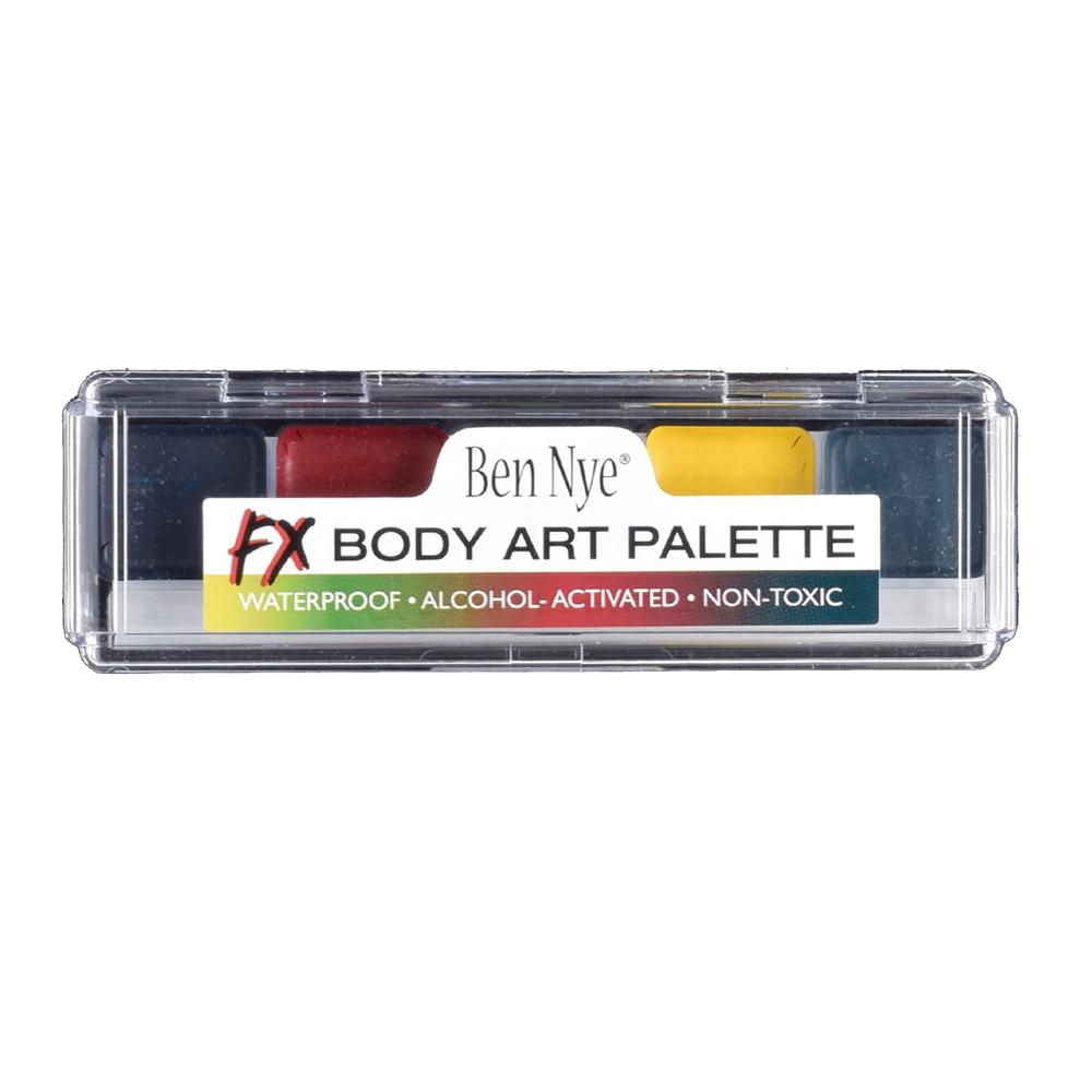 alt Ben Nye Alcohol Activated Body Art FX Palette (AAP-07) 