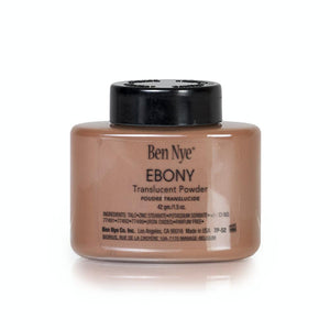 alt Ben Nye Ebony Classic Translucent Face Powder 1.5 oz (TP-52)