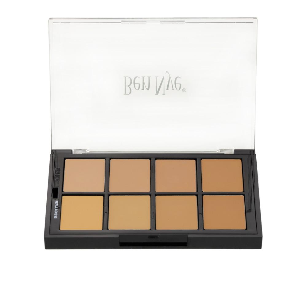 alt Ben Nye Matte HD Foundation Studio Color Palette Olive (STP-07) 