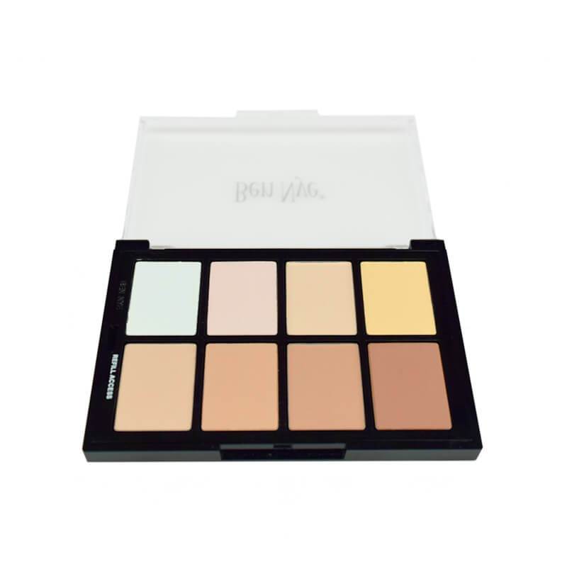 alt Ben Nye Studio Color Pressed Powder Palettes Light-Medium (STP-53)