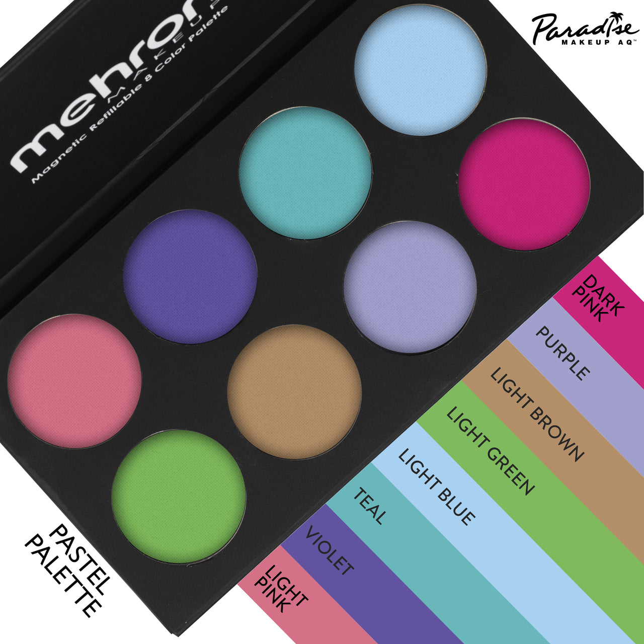 Mehron Paradise Pro Palette AQ Pro A (12 Colors)