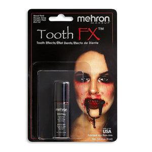 alt Mehron Tooth FX Special Effects Tooth Paint Blood Red (Tooth SFX)