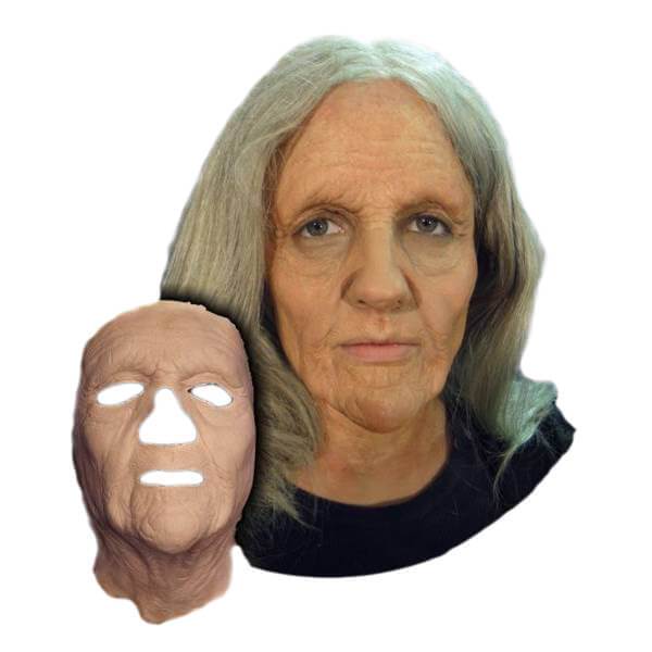 alt Stage Frights Foam Latex Prosthetic Old Woman Mask 